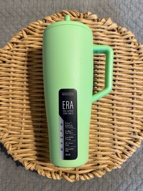 BrüMate ERA 40oz Straw Tumbler -Kiwi with Handle